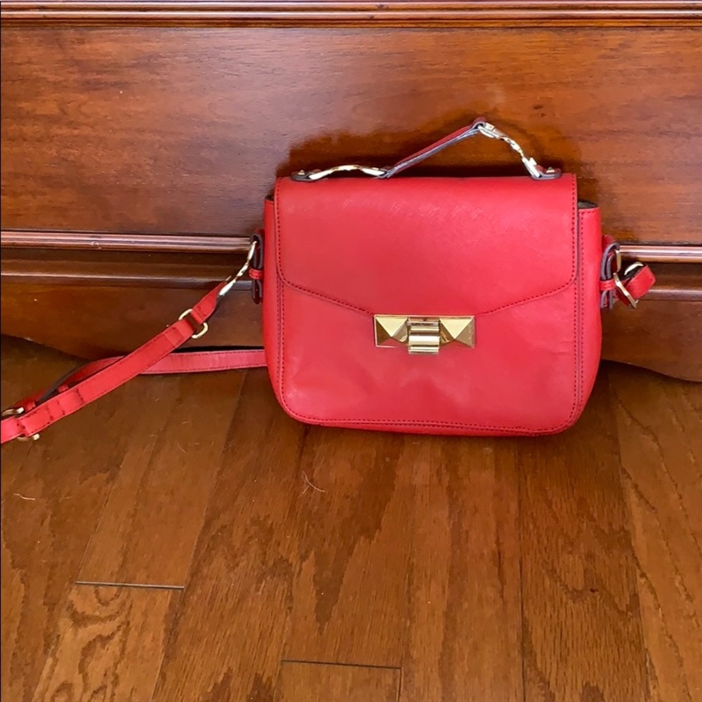 Ann Taylor Red night bag